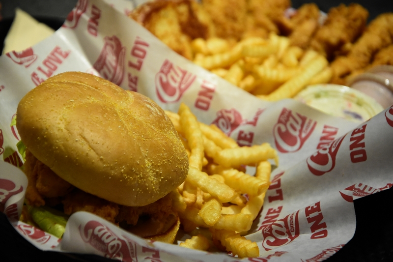 Opening of Raising Cane's